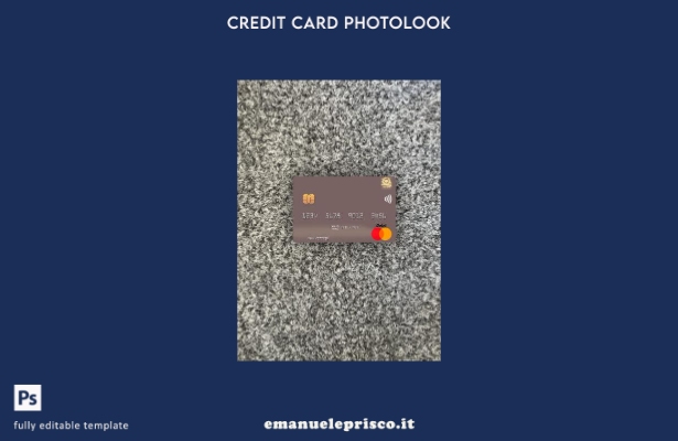 modello frontale photolook mastercard della Corea del Nord in stile verificato